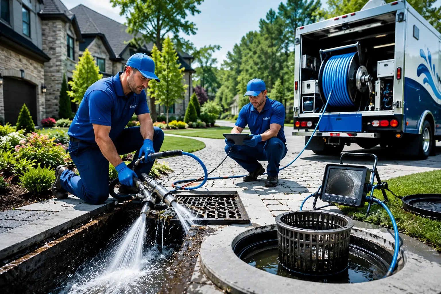 Local outdoor drain cleaning professionals in Kalida, OH